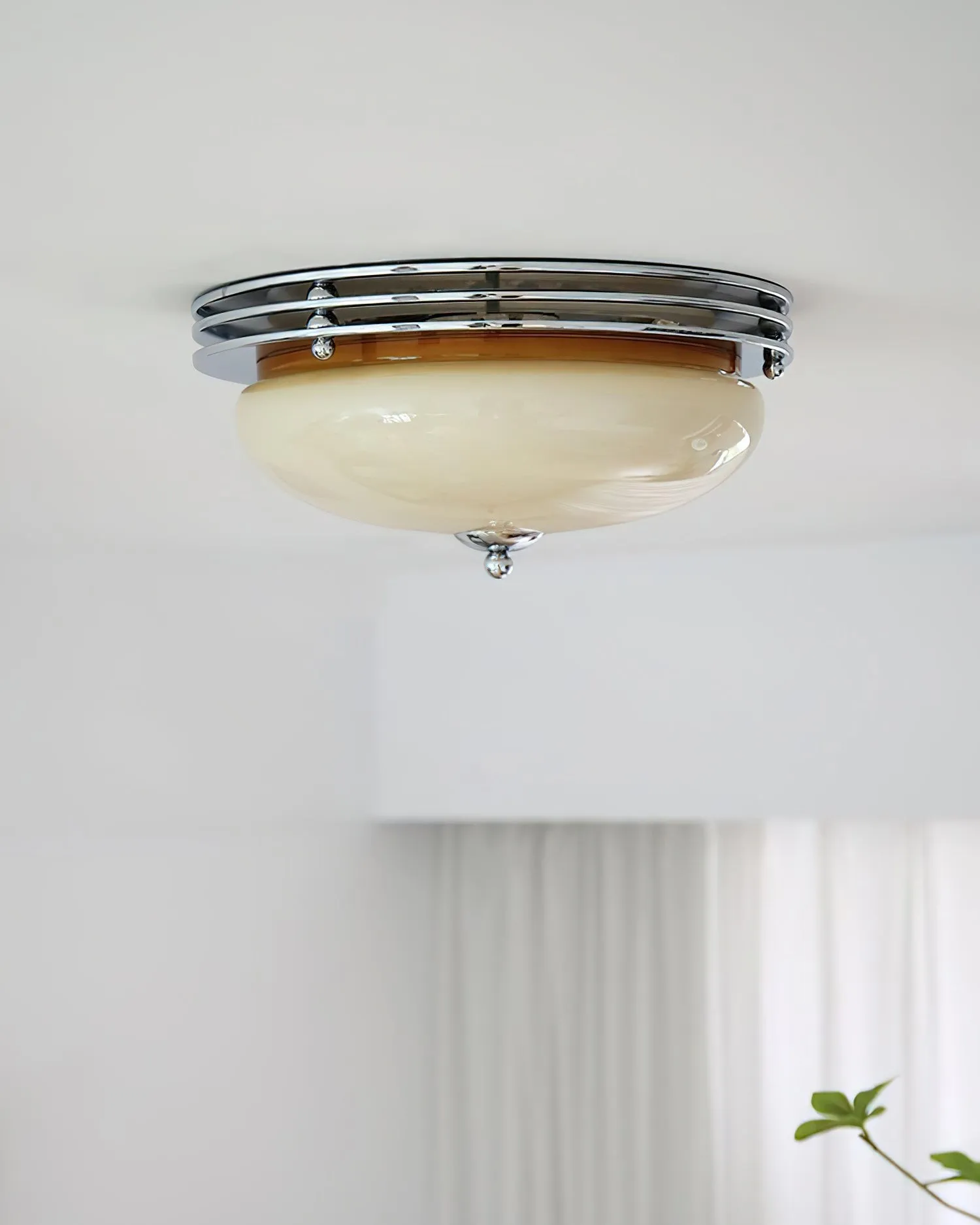 Bauhaus Egg Tart Ceiling Light P034