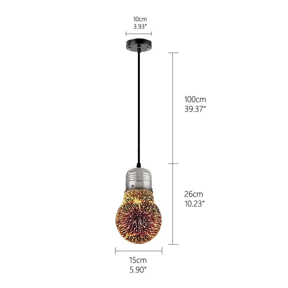 Modern 3D Colorful Nordic Pendant Lamp