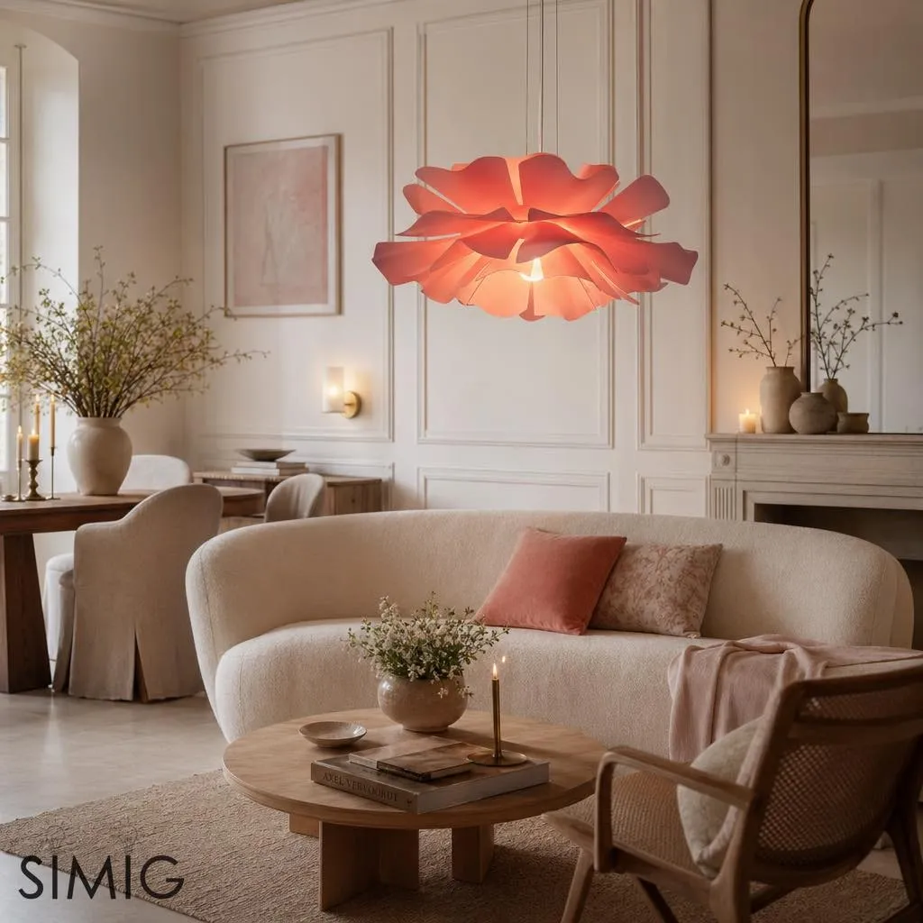 Flower Petal Pendant Light Modern Design - Dining Room Lighting S131