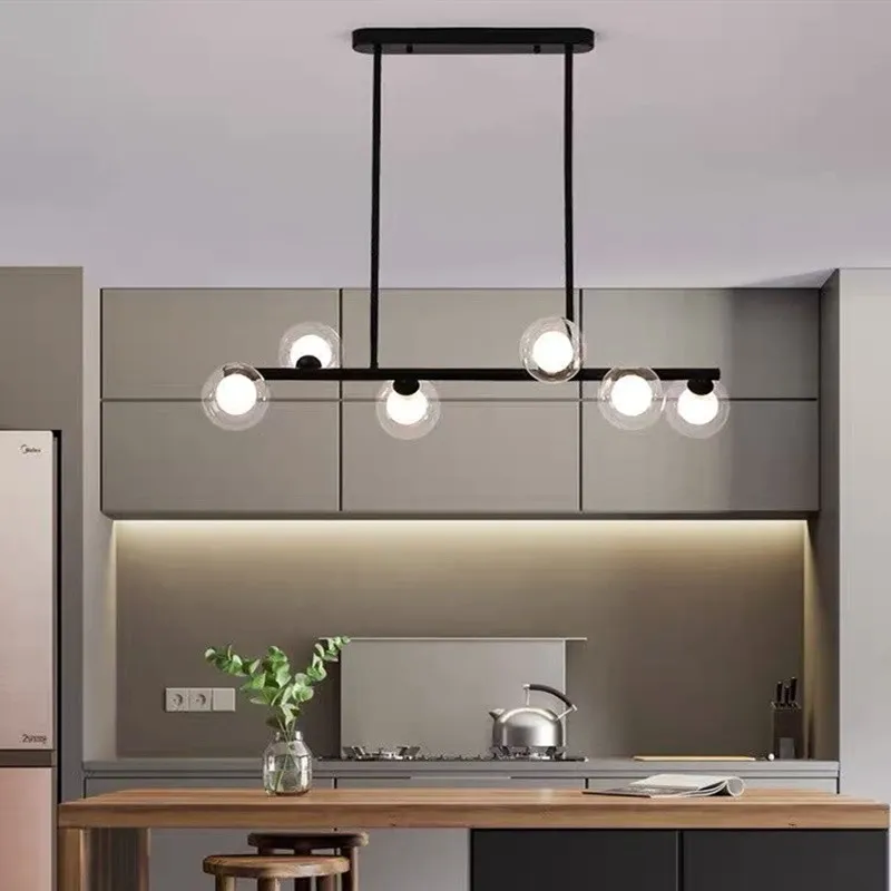 DOUBLE Ball Chandelier