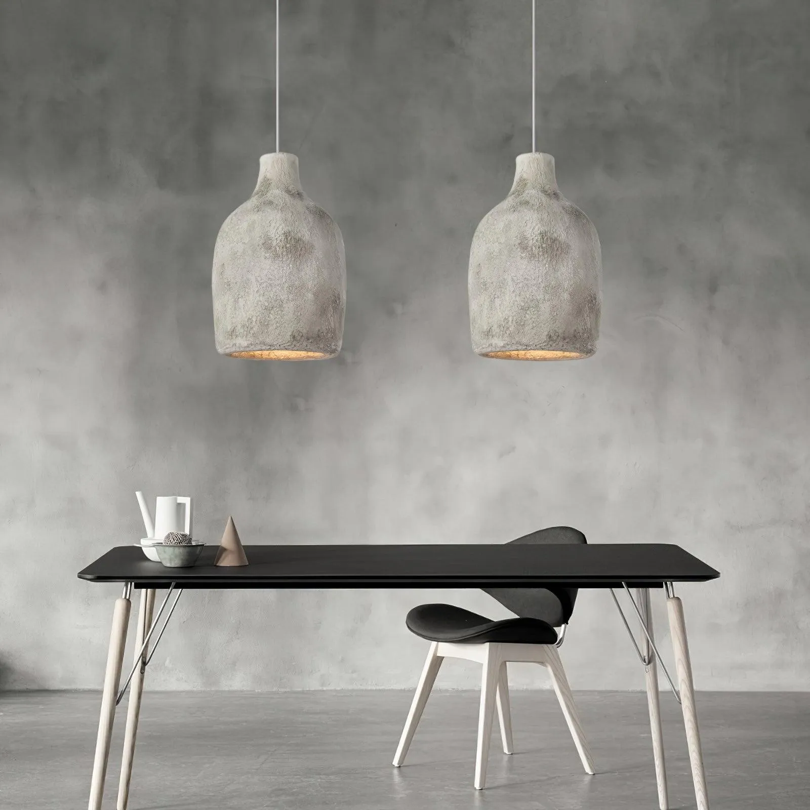 Nordic Industrial Resin Milk Can Pendant Lamp S187