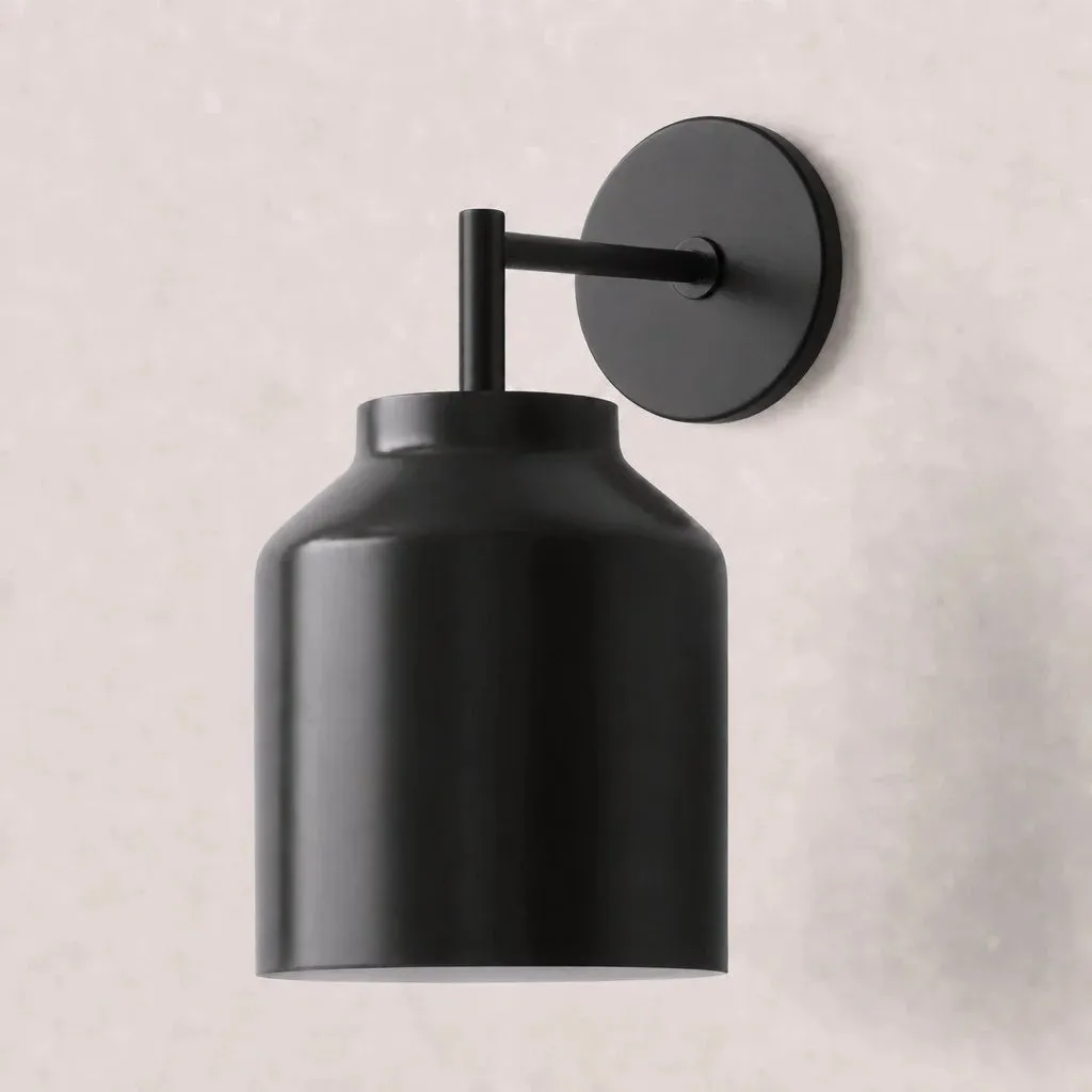 Hanton Minimalist Cylindrical Wall Sconce - Modern Lighting for Vanity T173