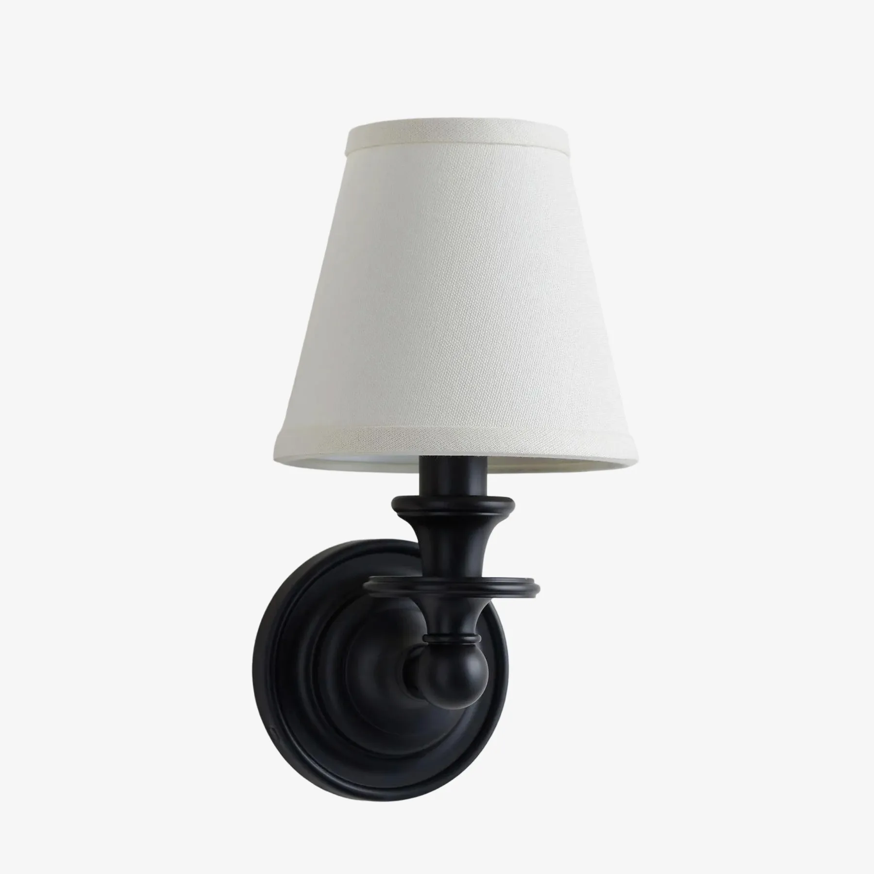 Kalvora Fabric Shade Wall Sconce - Stylish Modern Light for Bedroom T090