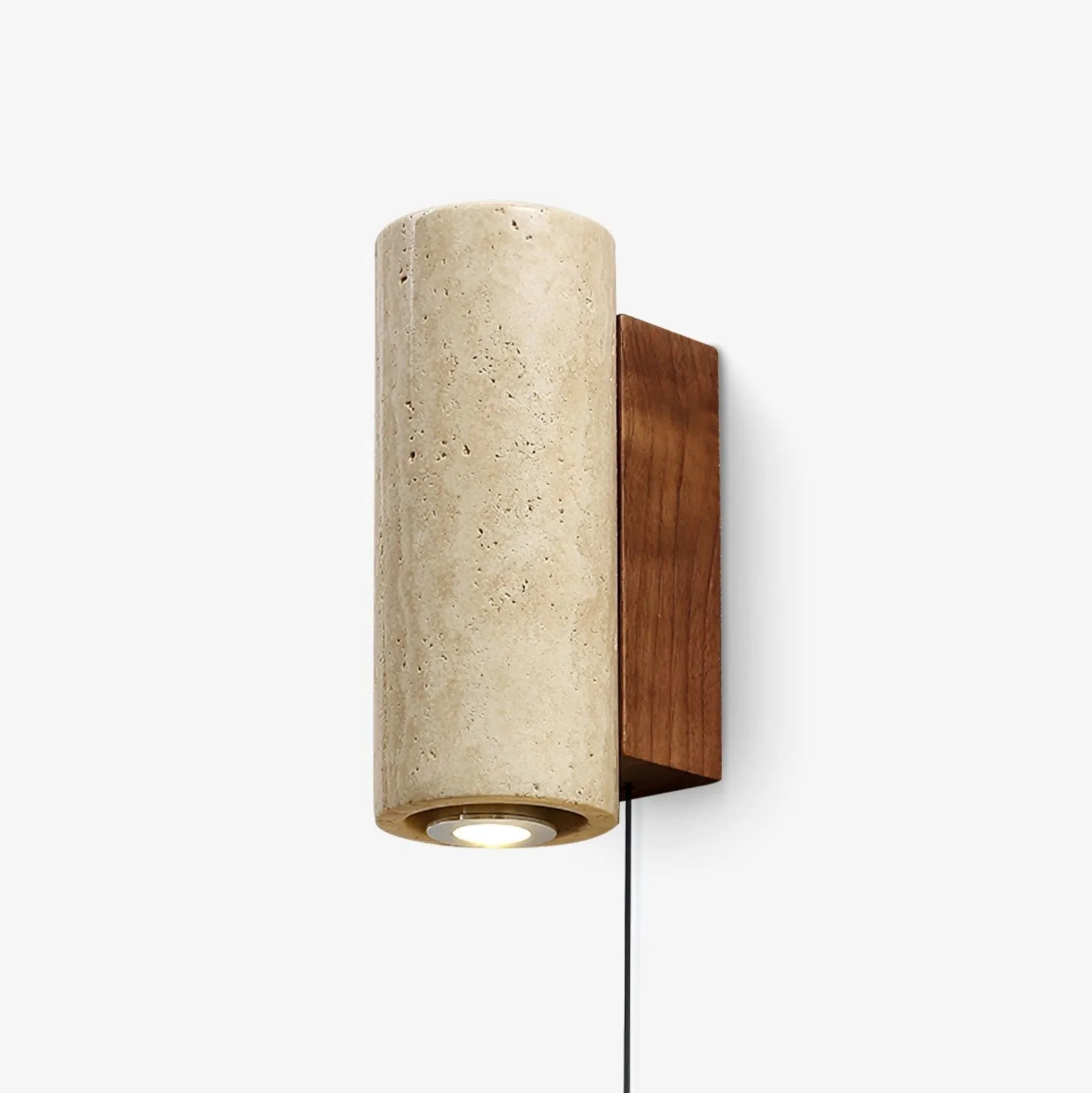 Vintage Marble Travertine Wall Lamp M475
