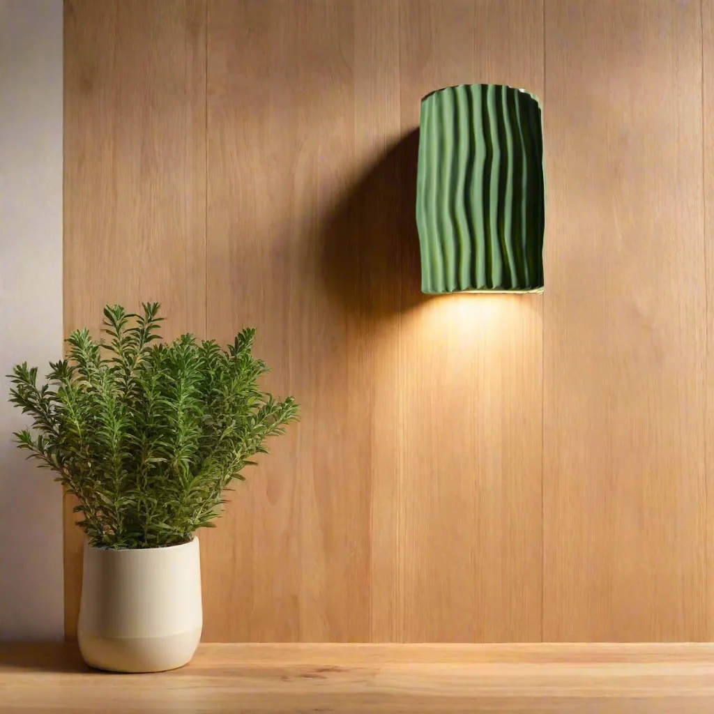 Clarity Curve Japandi Resin Wall Light T2101
