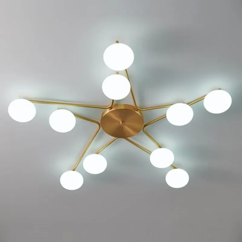 Geometrical Ball Chandelier