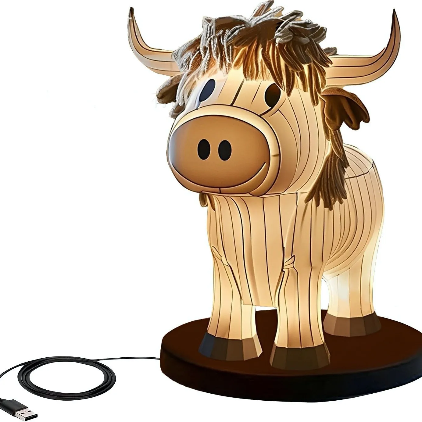 Magical Animal Statue Resin Table Lamp M537