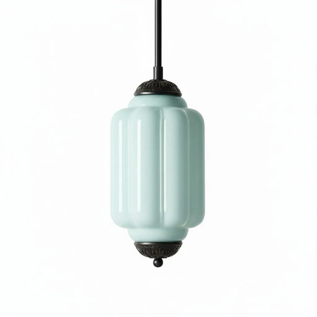 Eloise Elegant Glass Hanging Lamp - Retro Style for Breakfast Nooks T289