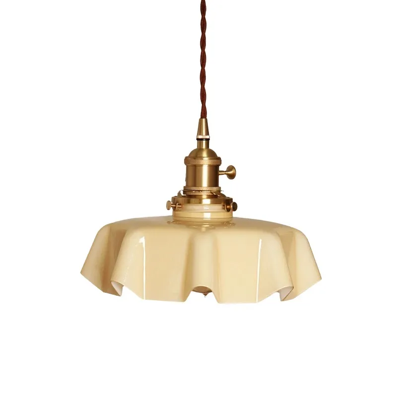 Retro Minimalist Glass Pendant Light