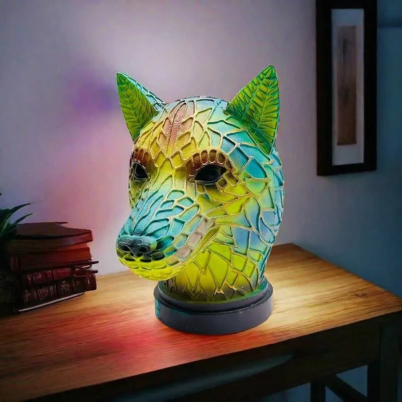 Magical Animal Statue Resin Table Lamp M537