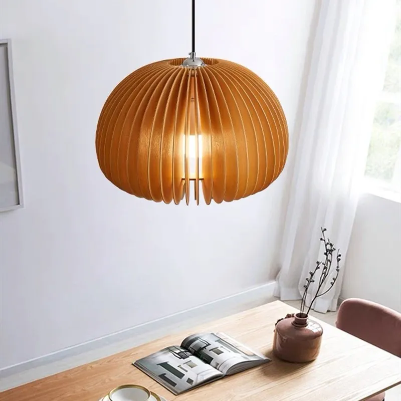 PIE Wooden Pendant Light