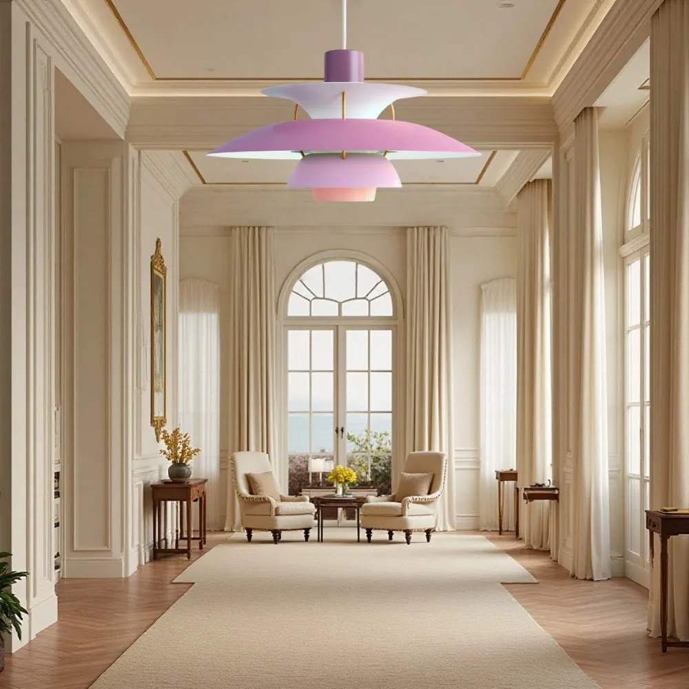 Danish Multi-layer Metal Pendant Light S107