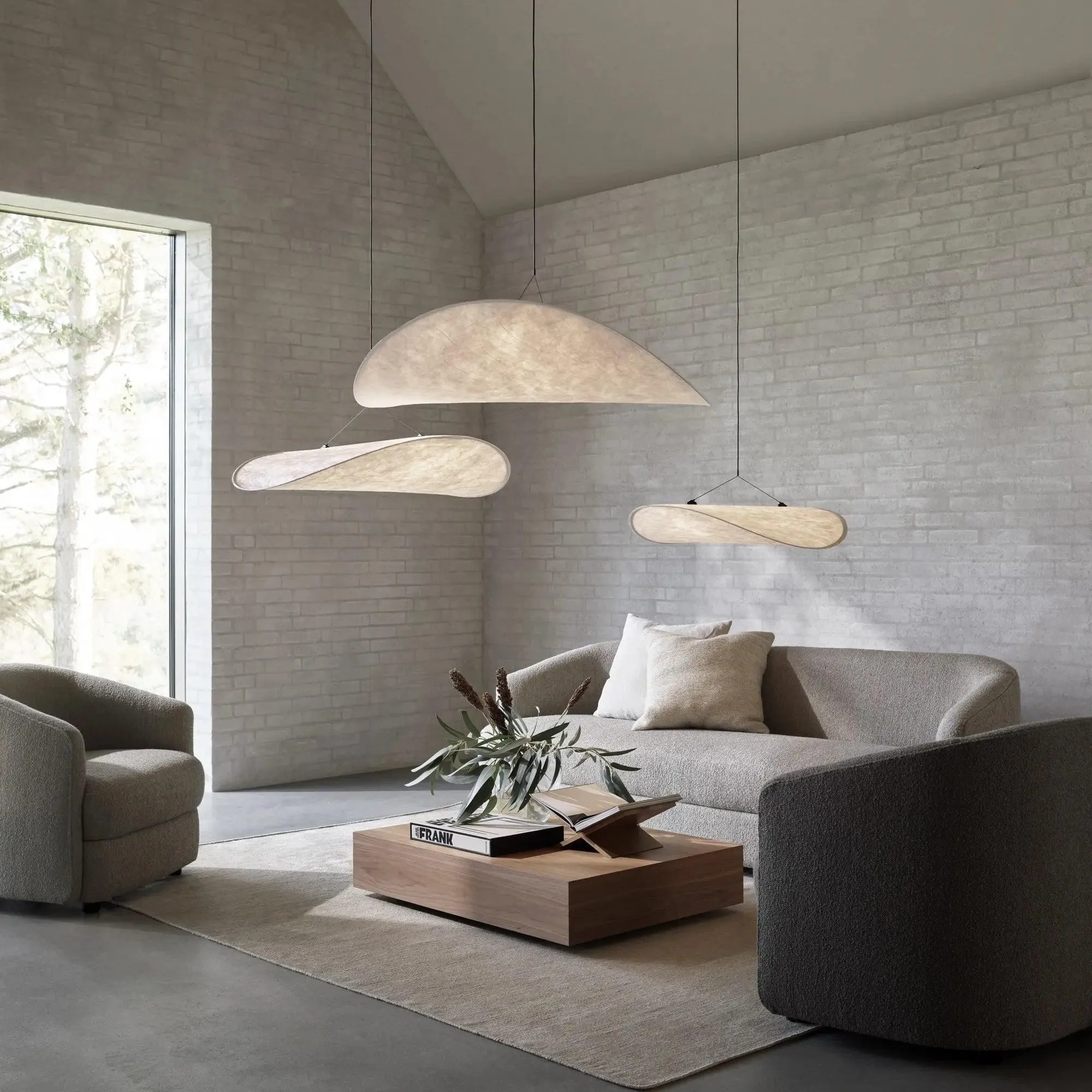 Tense Pendant Lamp - Contemporary Silk Design for Dining Area S51