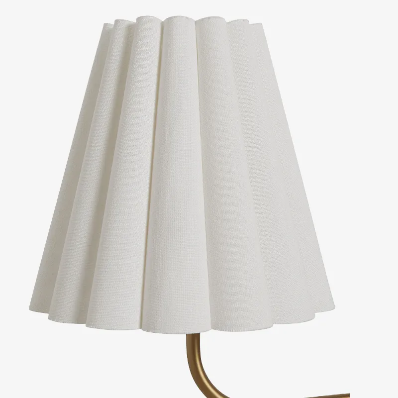 Ruffmeto Ruffled Shade Metal Frame Chandelier for Dining, Entry and Living Room T690