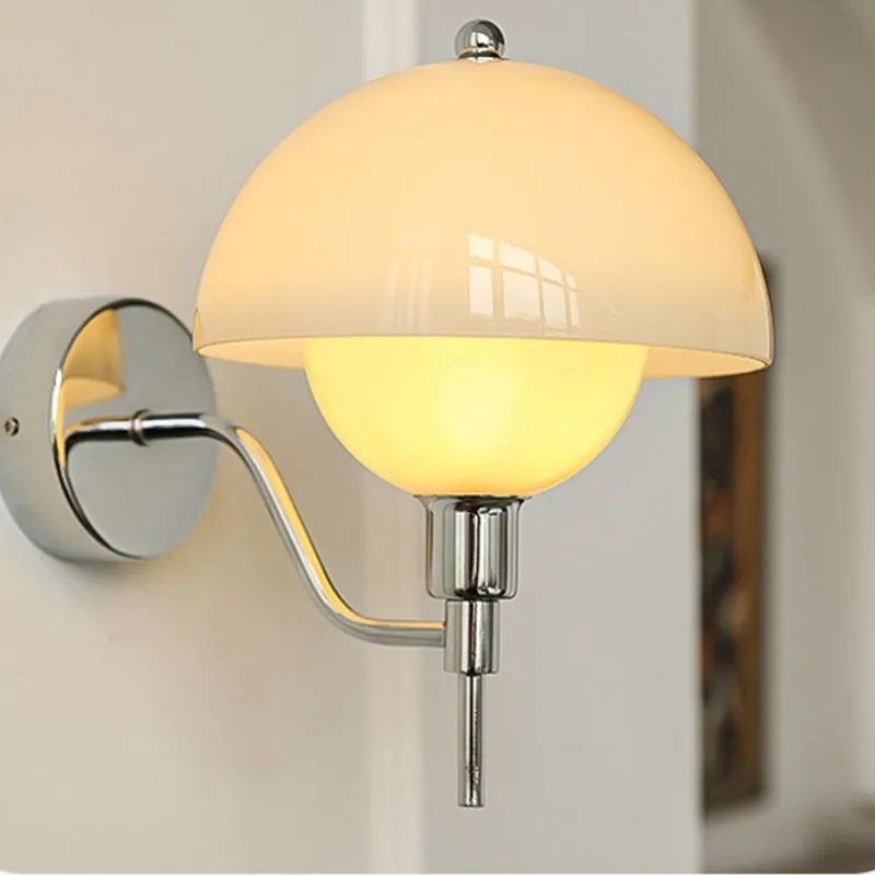 Cream Mushroom Aisle Wall Lamp S157