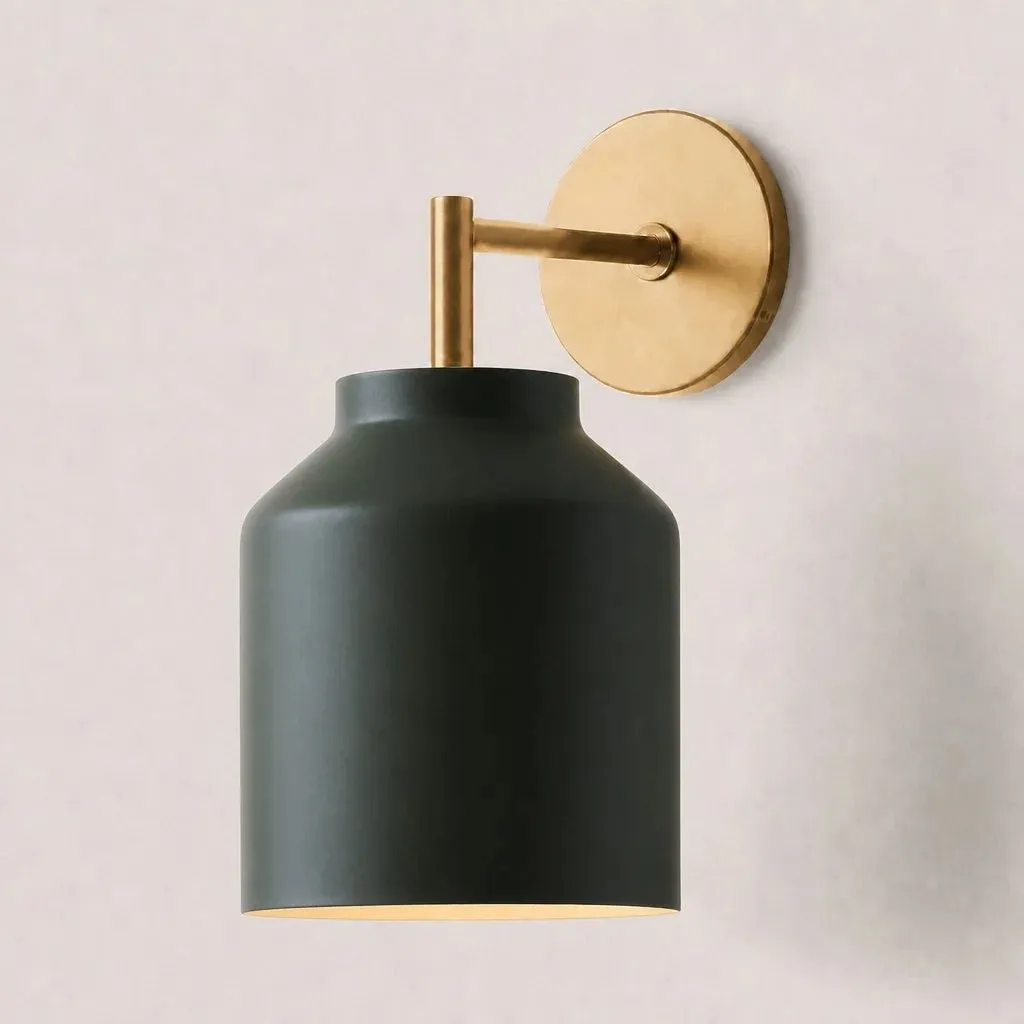 Hanton Minimalist Cylindrical Wall Sconce - Modern Lighting for Vanity T173