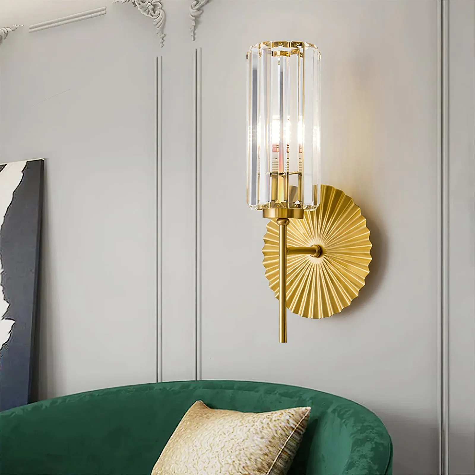 Nordic Light Luxury Crystal Wall Lamp M68