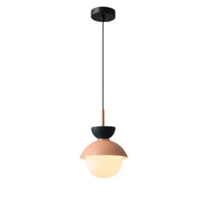 Scandinavian Macaroon Pendant Light with Aluminum for Bedroom