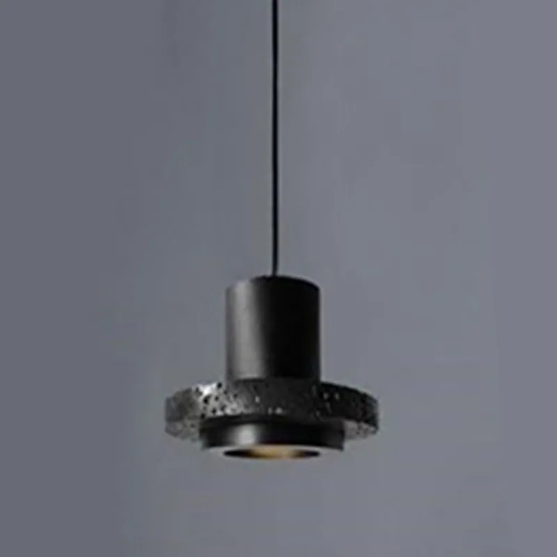 Retro Black Hole Stone Pendant Lamp G73