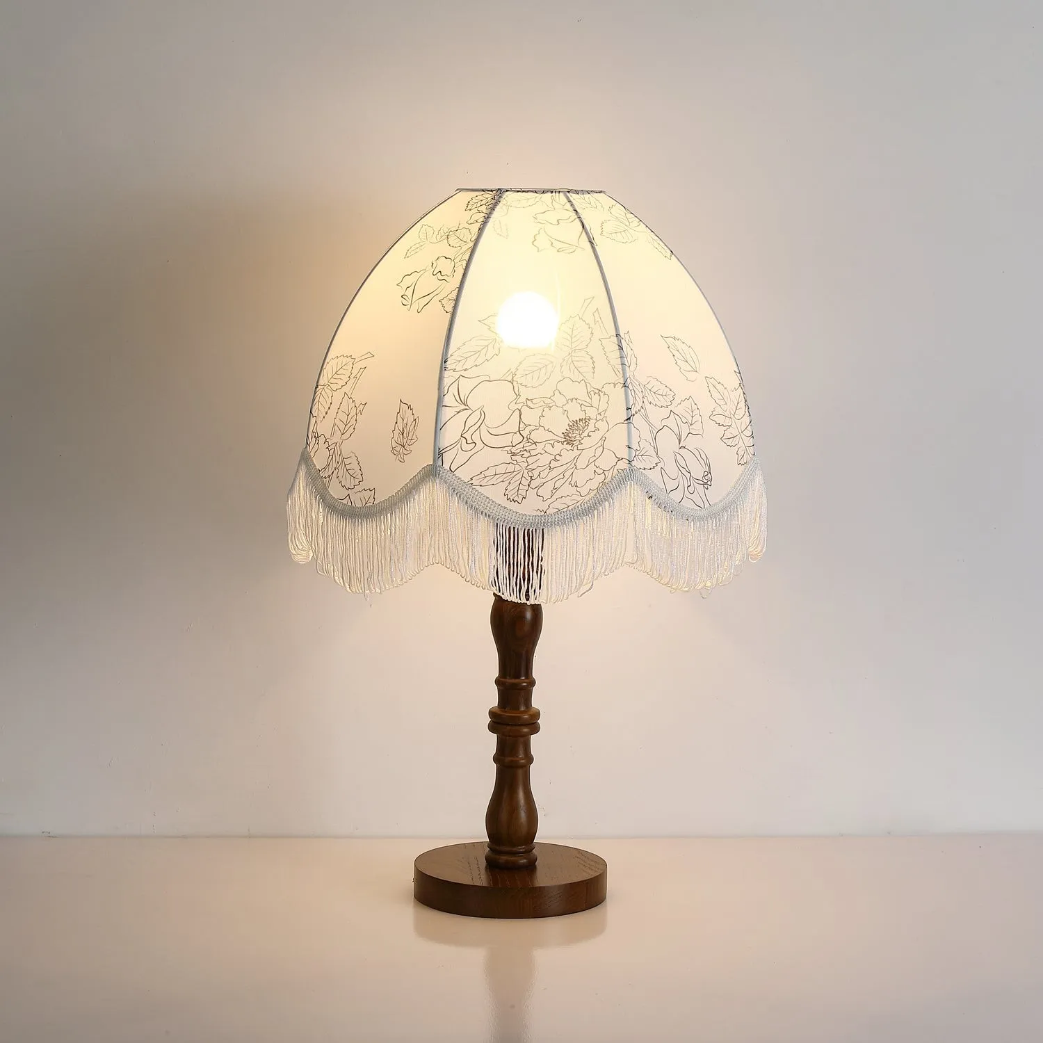 Luxury Printed Tassel Table Lamp M425