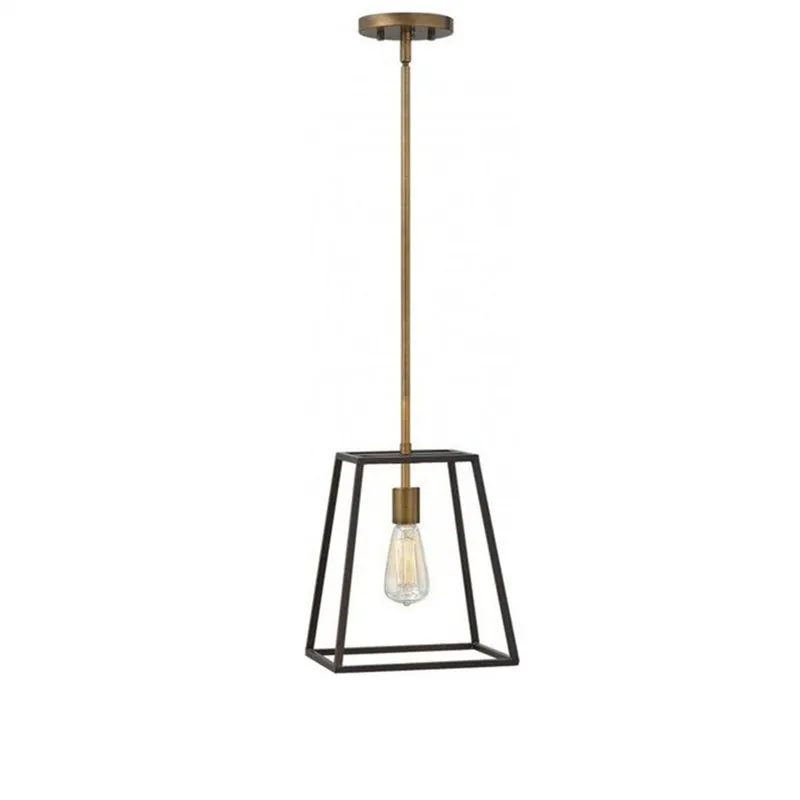 Trapezium Cage Pendant Light