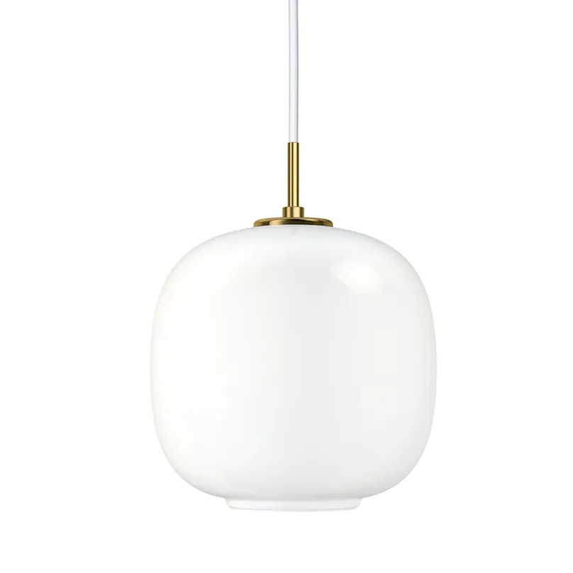 Classic Opal Glass Orb Pendant Lamp
