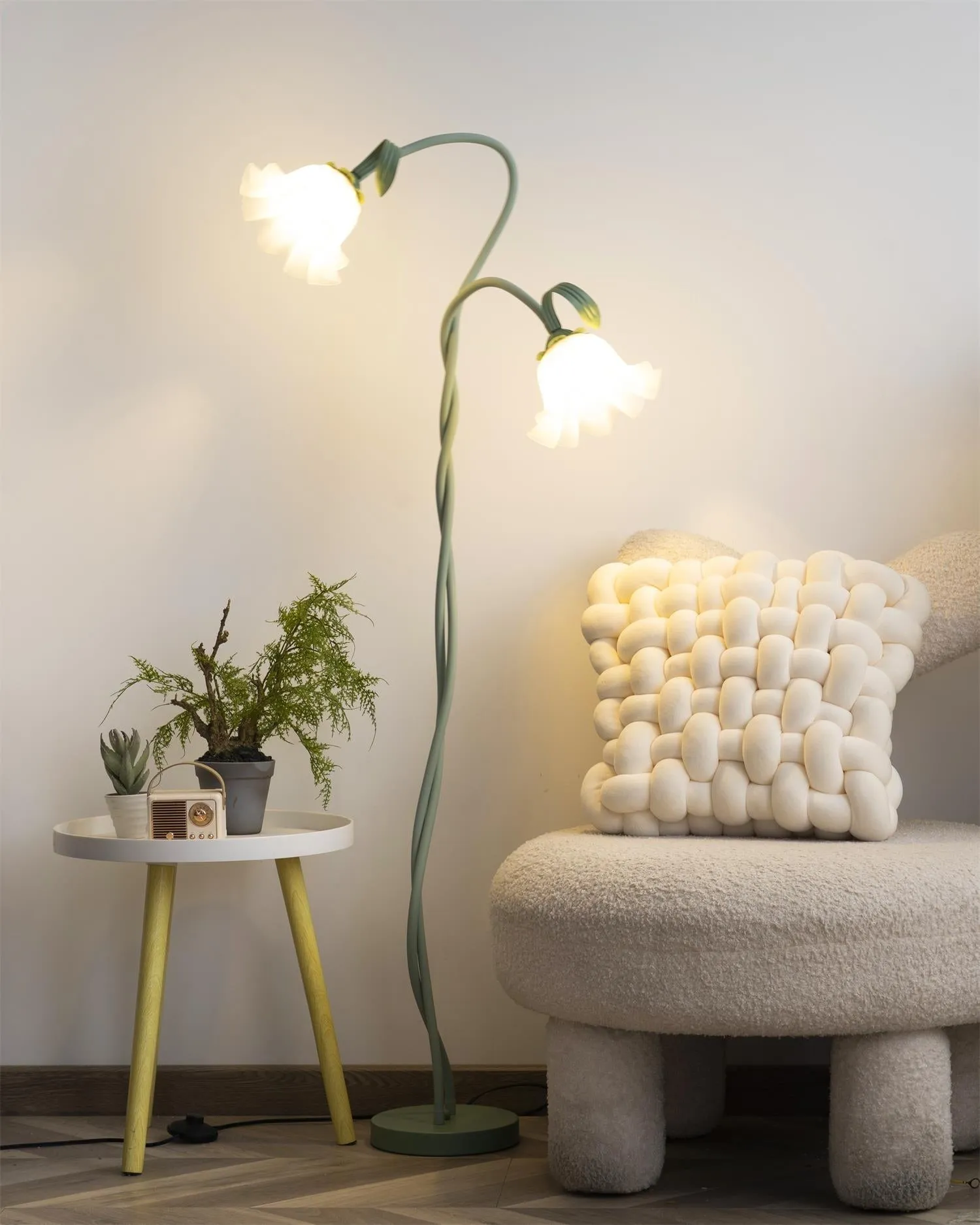 Creative Multi-Head Winding Flower Shape Floor Lamp M75