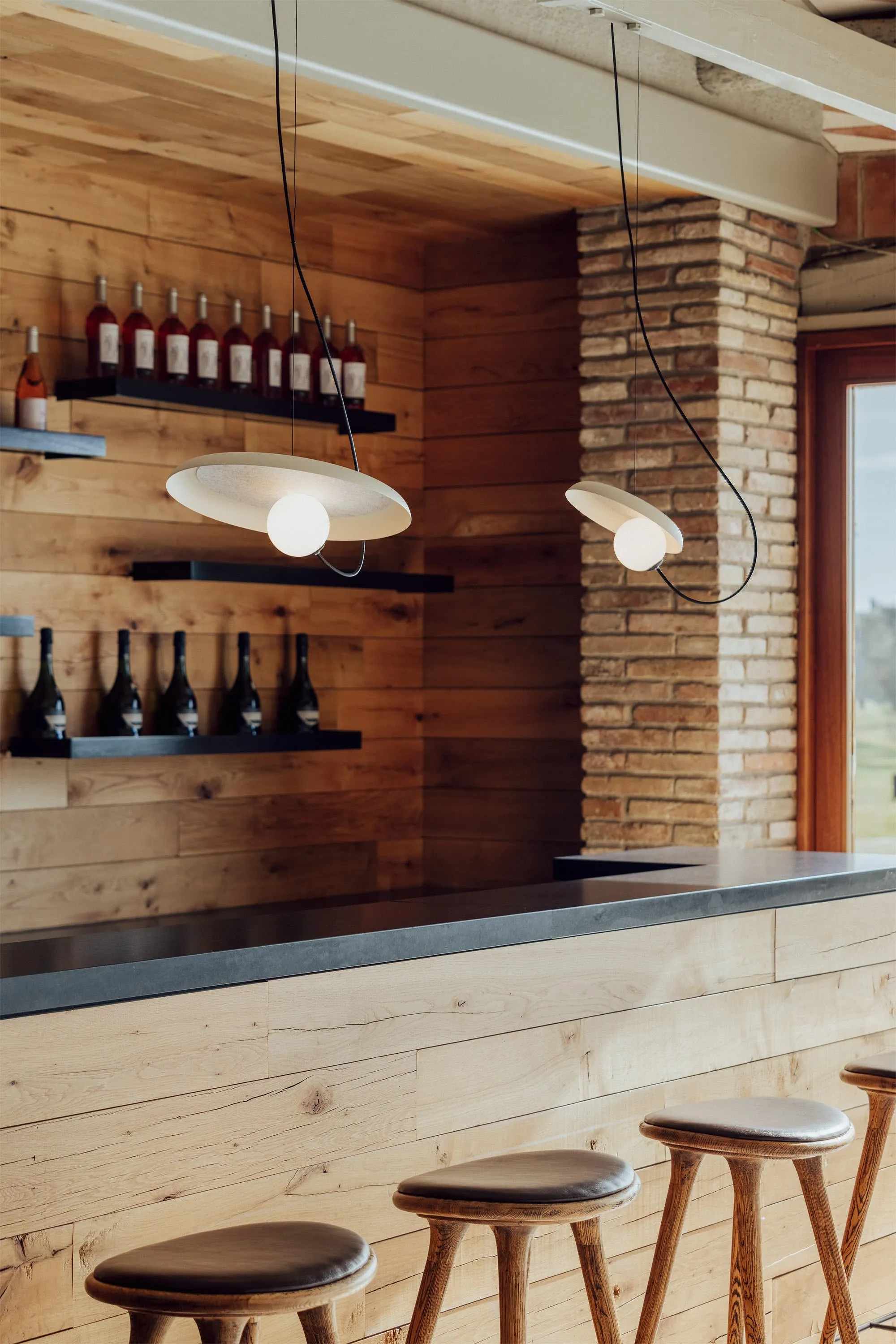Acoustic Disc Pendant Lamp T1672