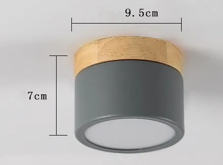Nordic Cylindrical LED Ceiling Light S43