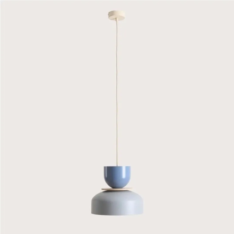 Modern Dual‑Shade Pendant Lamp With Scandinavian Style S227