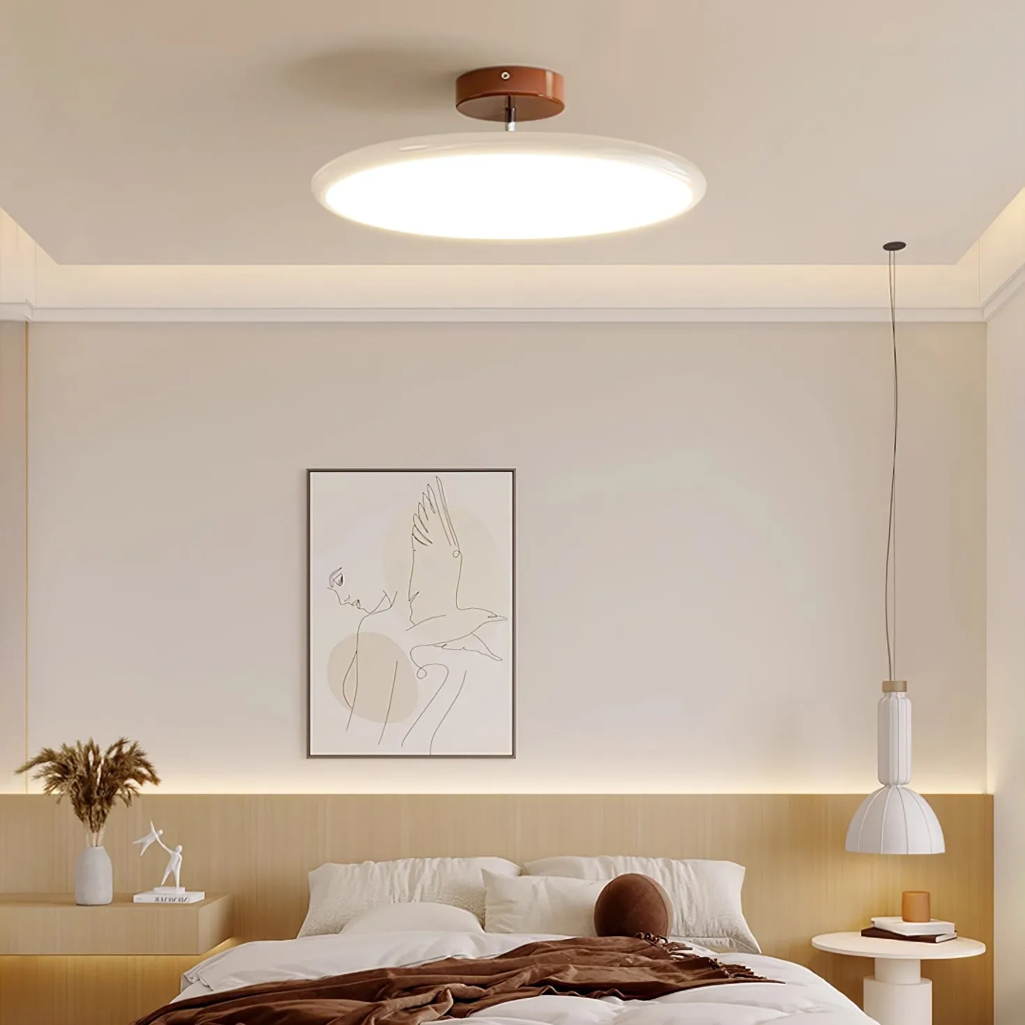 Modern Adjustable Disc Ceiling Lamp M266