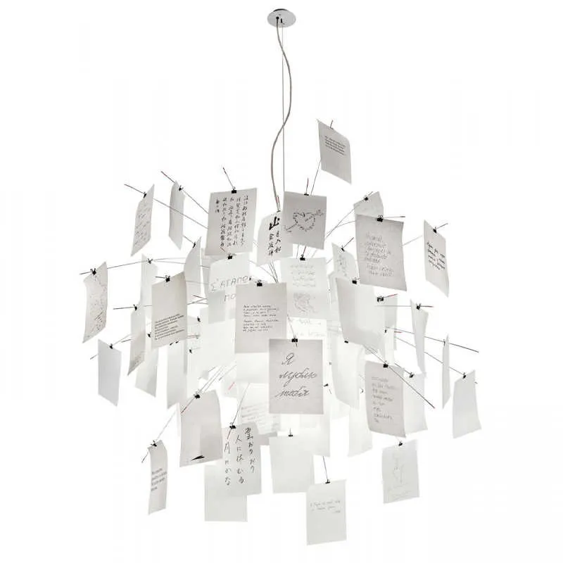 Renée Creative Picture Pendant Light Art Deco Bedroom Living Room T213