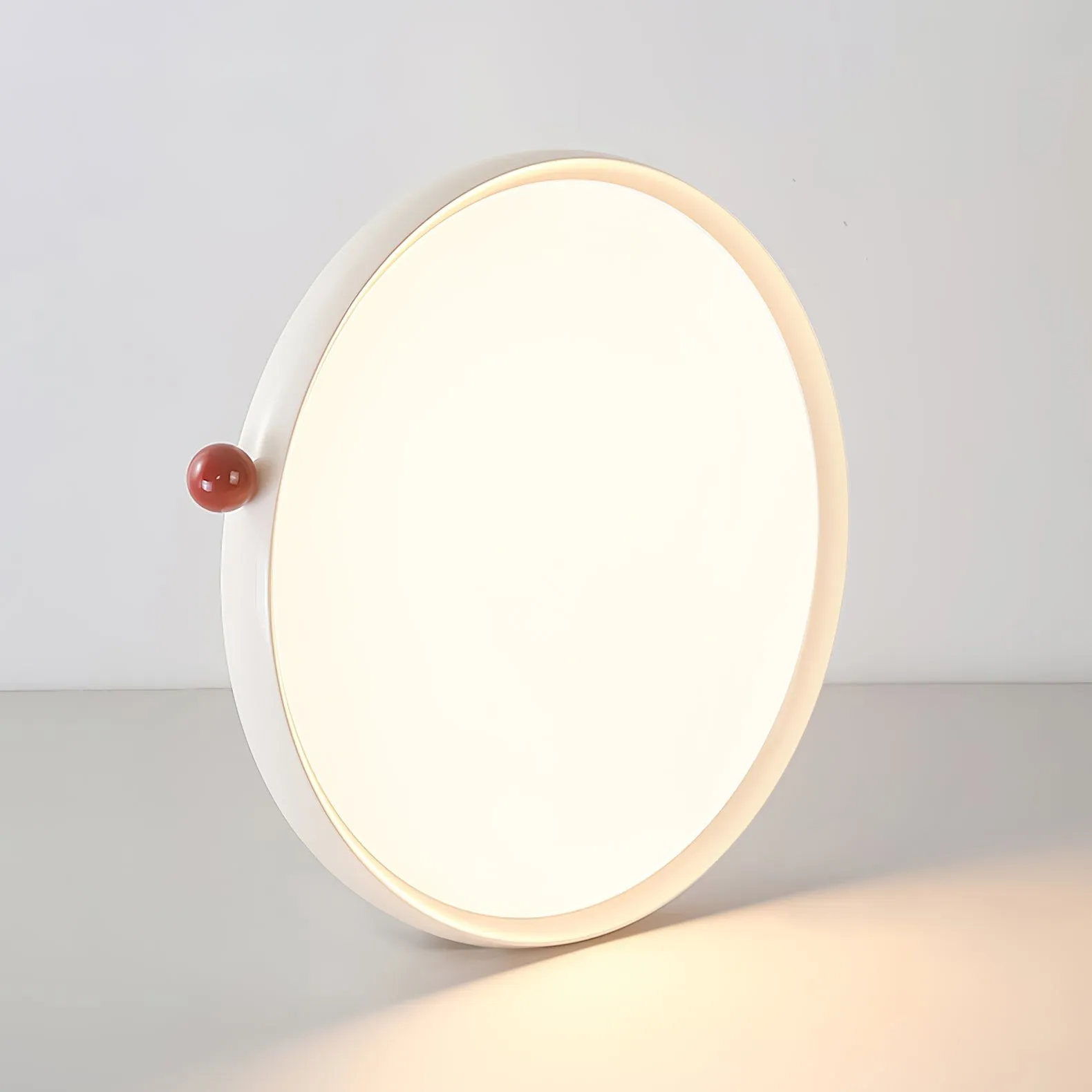 Minimalist Disc Cream Style Ultra-thin Ceiling Lamp M440