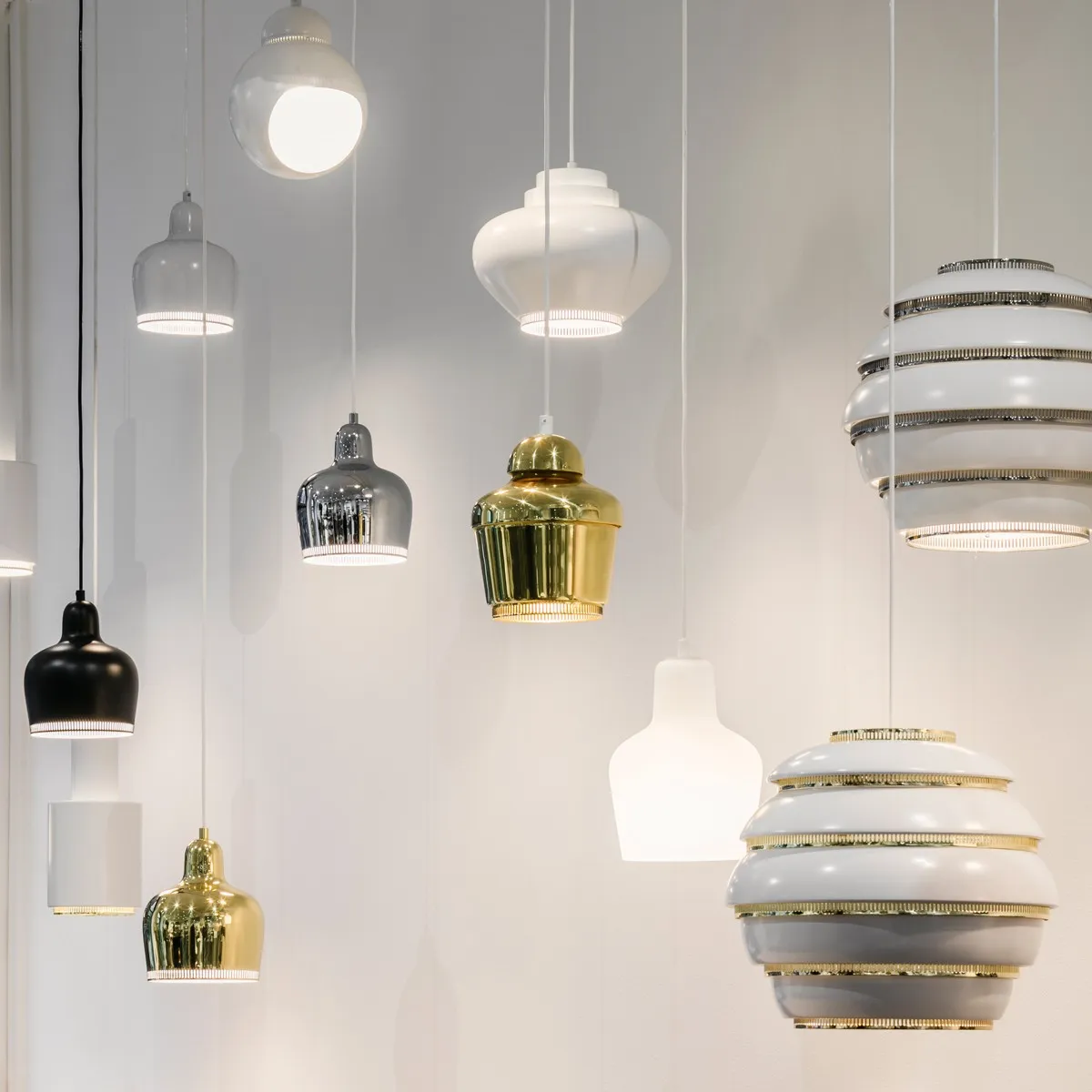 Golden Bell Pendant Lamp
