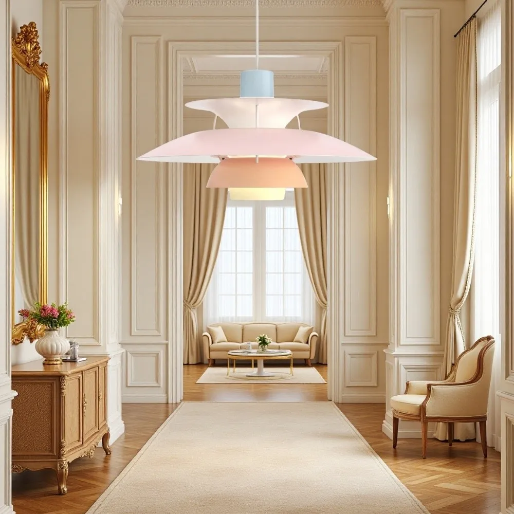 Danish Multi-layer Metal Pendant Light S107