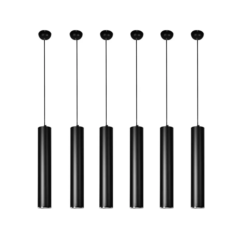 Modern Tubular Pendant Lamp