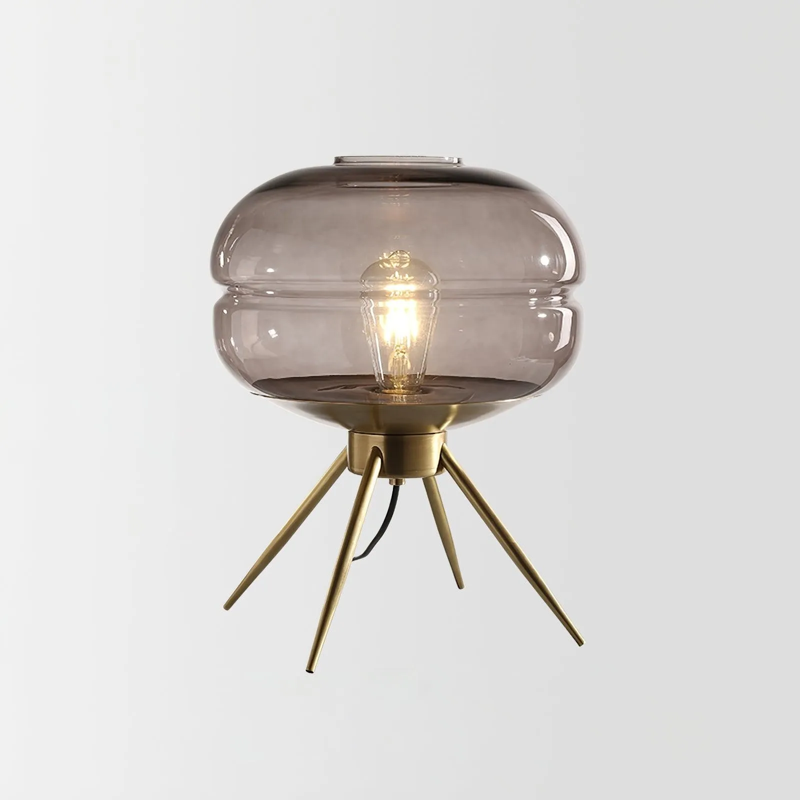 Luxury Personality Colored Glass Cover Tall Table Lamp M132