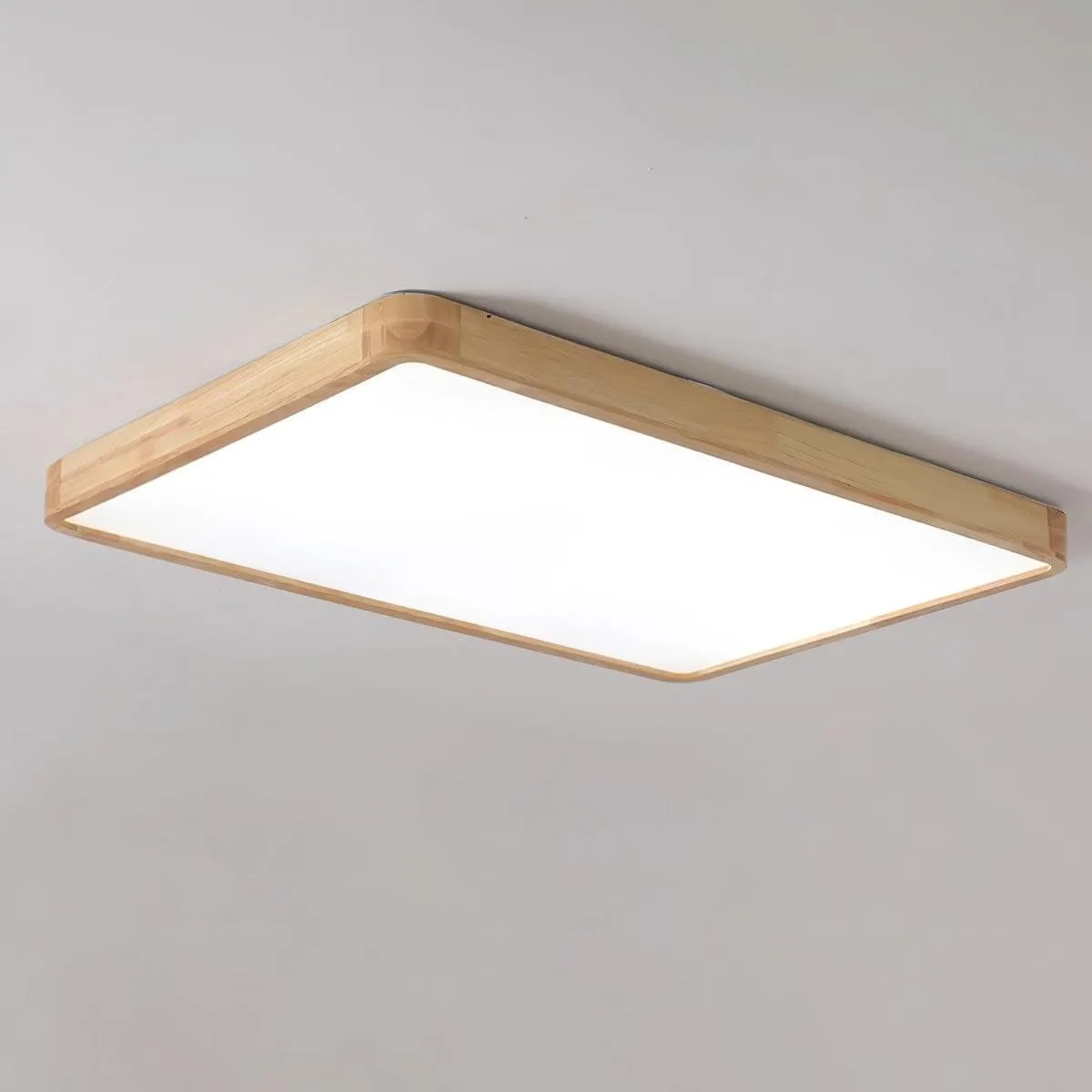 Wooden Geometric Ceiling Light M194