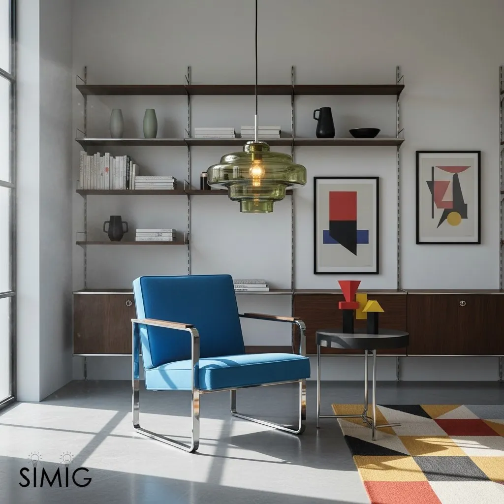 Koloro Multi-Layer Pendant Light - Vintage Metal and Glass for Living Room T277