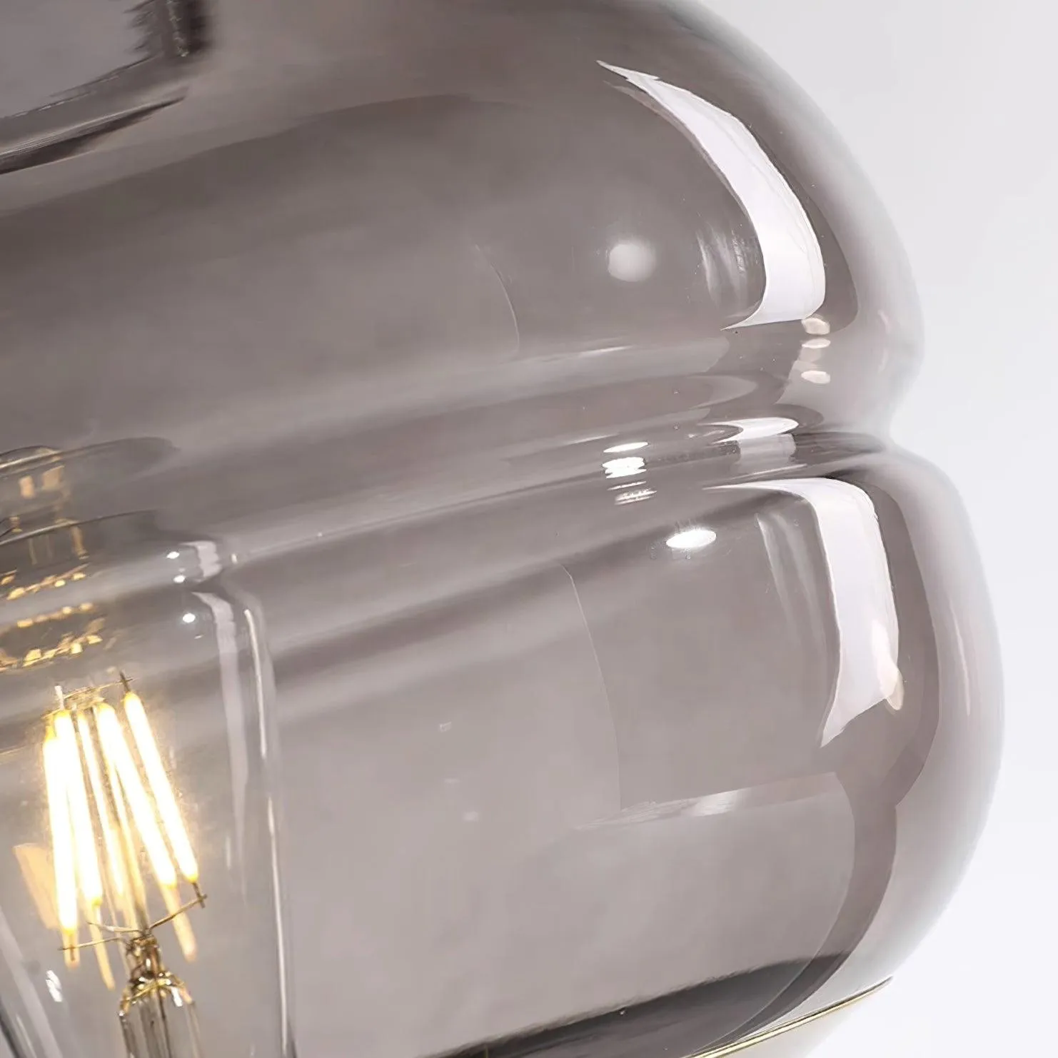 Luxury Personality Colored Glass Cover Tall Table Lamp M132