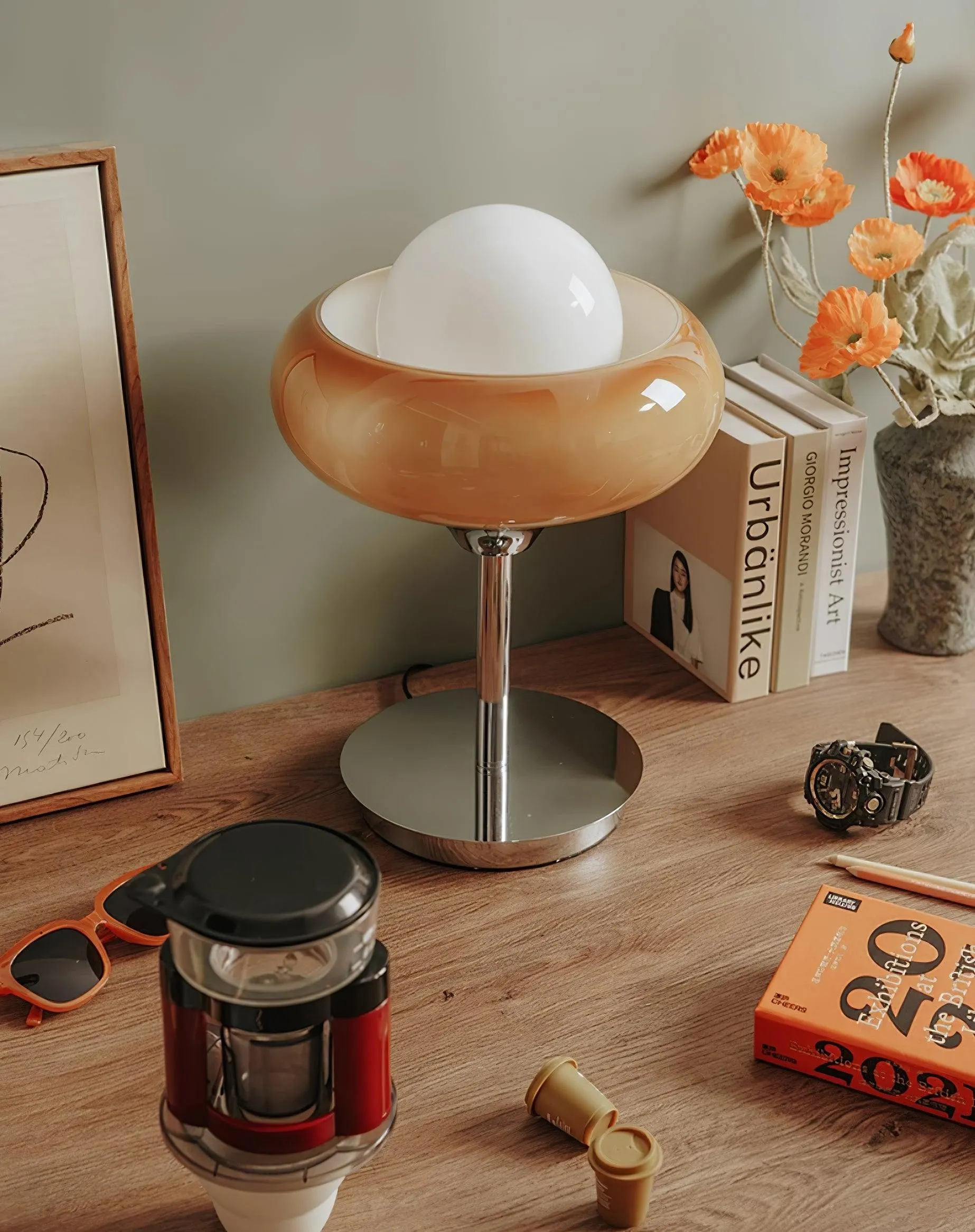 Vintage Cream Table Lamp for Bedroom M54