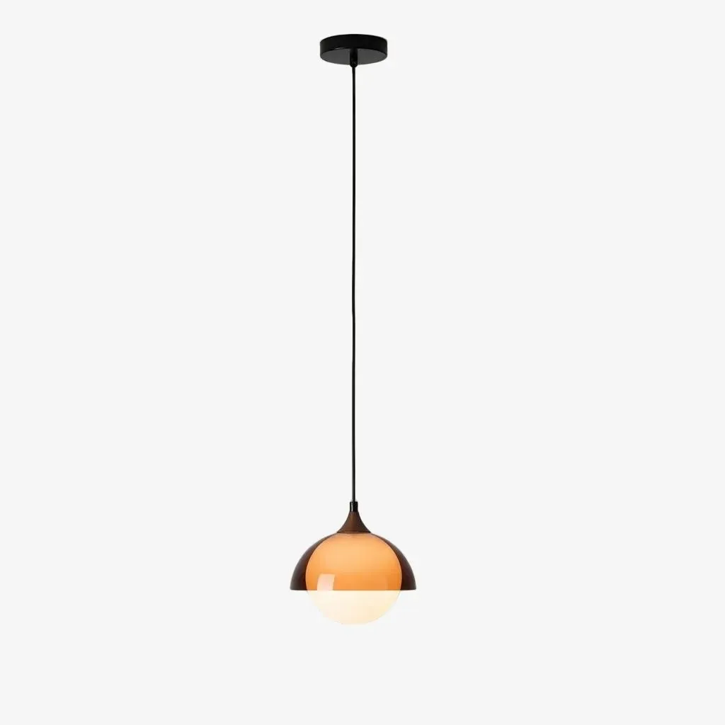 Afterglow Sunset Vintage Pendant - Glass Shade Lamp for Dining Room T556