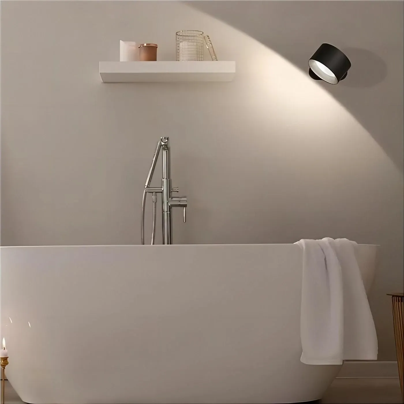 Wireless Rotatable LED Bedside Reading Wall Lamp S58