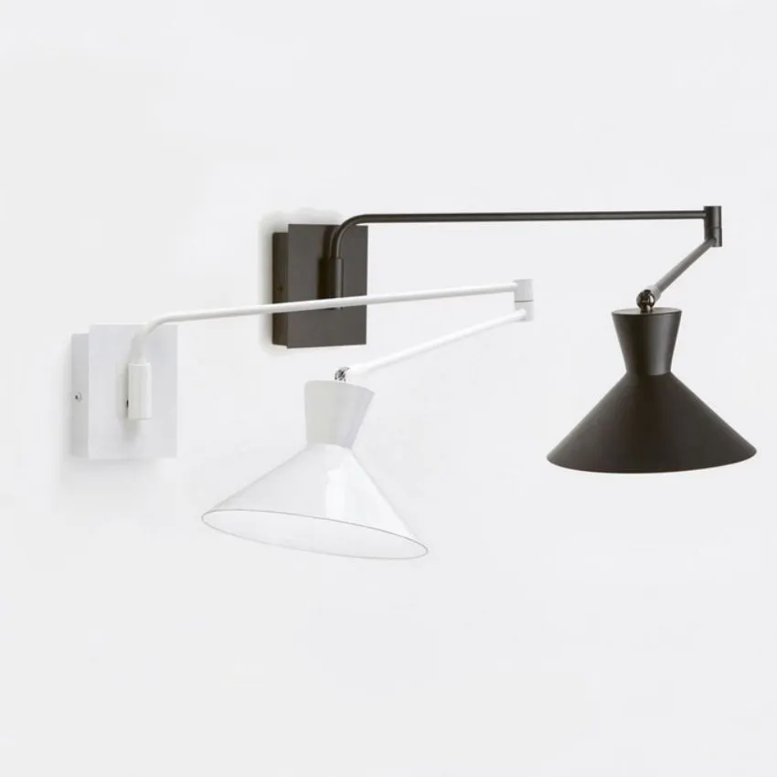 Concise Black Wall Lamp