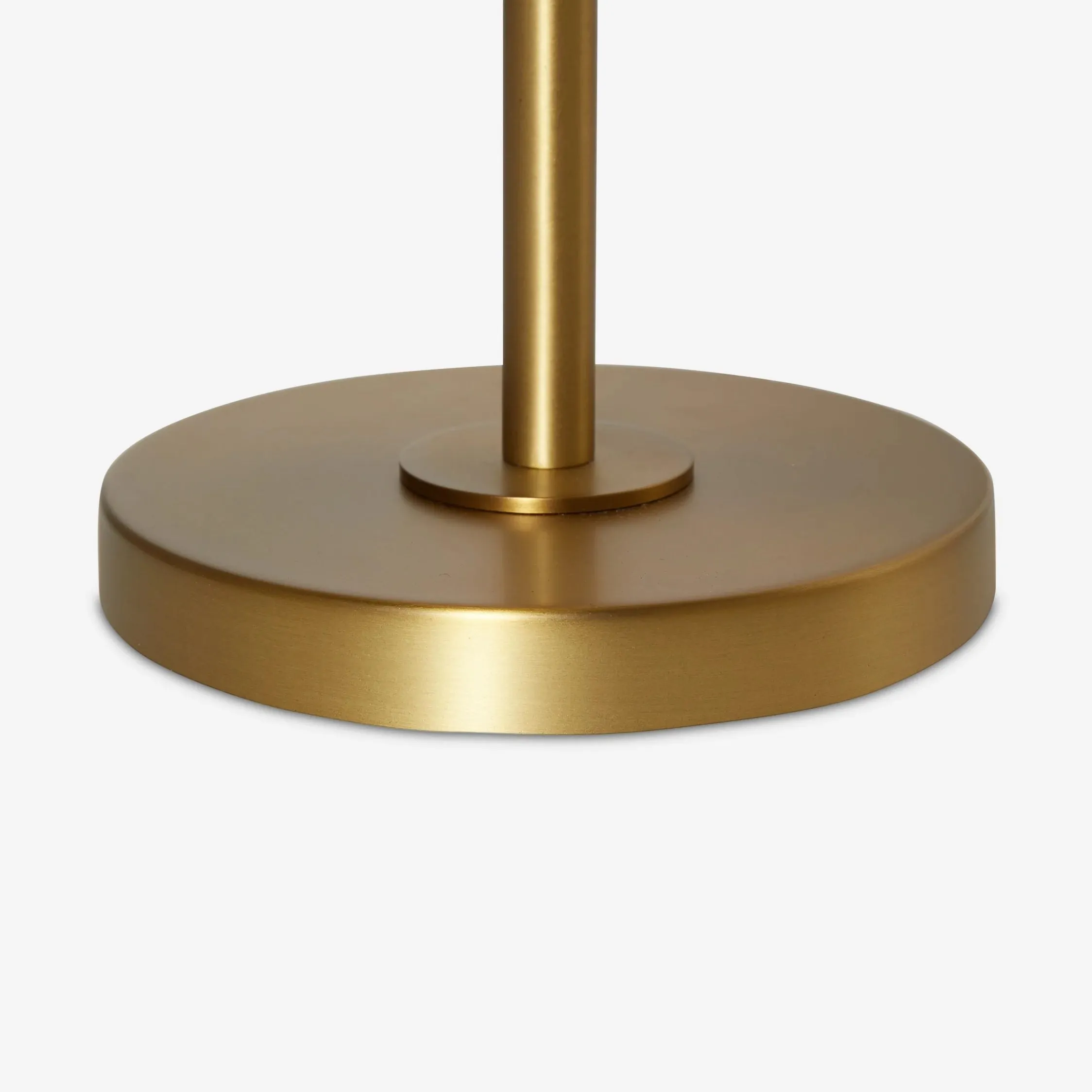 Ruffmeto Transitional Slim Table Lamp - Sculptural Shade Lighting for Living Room or Bedroom T672
