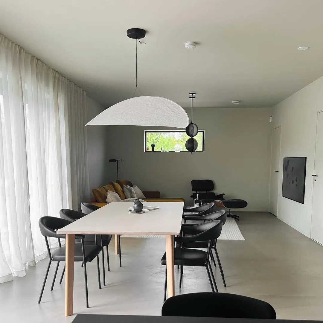 Tense Pendant Lamp - Contemporary Silk Design for Dining Area S51