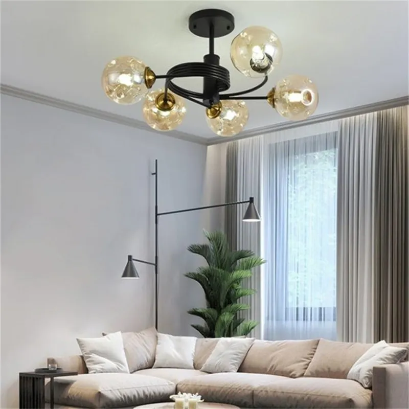 Globe Combination Pendant Lamp