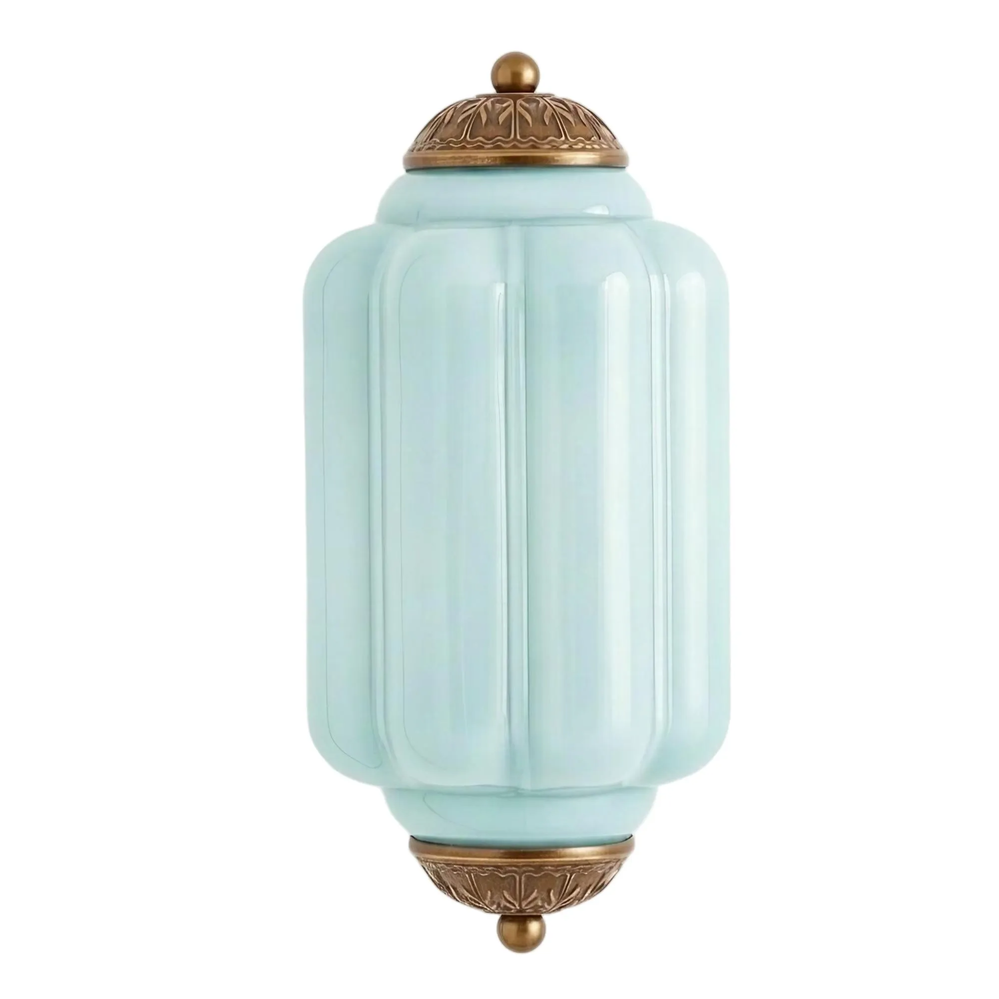 Vintage Eloise Glass Wall Light - Art Deco Style for a Chic Living Room G52