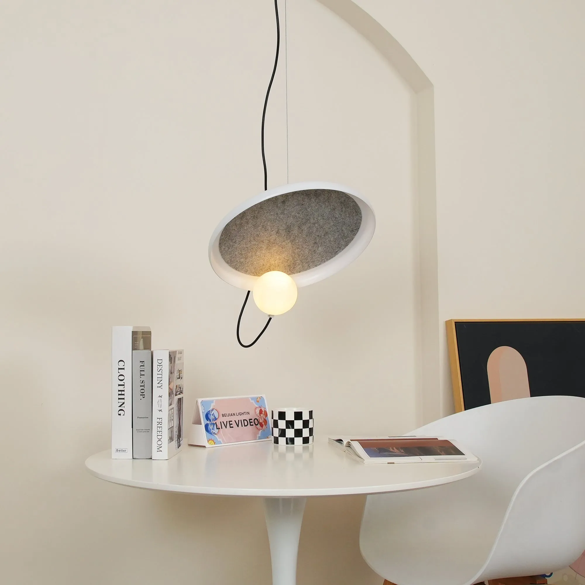 Acoustic Disc Pendant Lamp T1672