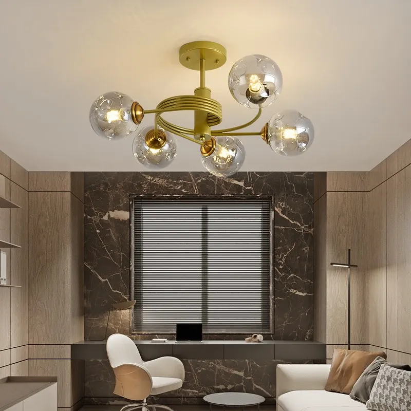 Globe Combination Pendant Lamp